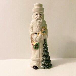 Vintage 1995 Otagiri Old World Santa Claus Ceramic Figurine Enesco 75 Inch Tall